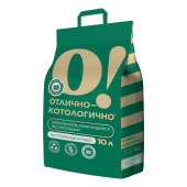 НаполнительО!Отлично-котологичнорастительный 10л