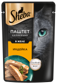 Шеба д/взр.кош паштет индейка 28*75г