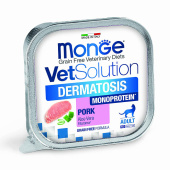 Диетический корм Monge VetSolution Cat Dermatosis Дерматозис для кошек при заболеваниях кожи 100 г (35027)