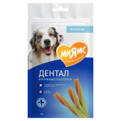 Мнямс лак DENTAL 70 гр для соб Крученые палочки с ягн и мятой 