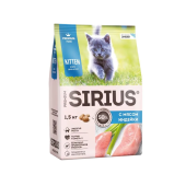 КОРМ SIRIUS ДЛЯ КОТЯТ ИНДЕЙКА 6*1 1.5кг