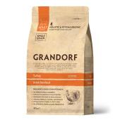 GRANDORF CAT 400 гр стерил кош Индейка с бурым рисом