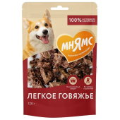 Лакомство Мнямс На каждый день для собак Легкое говяжье 120 г (35039)