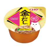 INABA CIAO Корм влажн д/кошек Kinnodashi cup Тунец Магуро с морским гребешком конс. 70г Инаба RU803