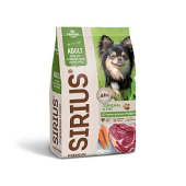 КОРМ SIRIUS ДЛЯ ВЗРОСЛЫХ СОБАК МАЛЫХ ПОРОД, ГОВЯДИНА 6*1 2кг
