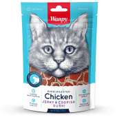 Wanpy Cat Лакомство для кошек суши из курицы с треской 80 г (31003)