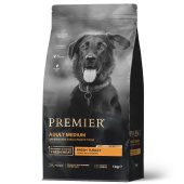 Premier Dog 1кг Turkey ADULT Medium (Свежее мясо индейки для собак средний пород) 