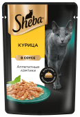 Шеба Плежер ломт в соус кур 24*85г, 10209374