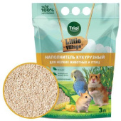 Наполнитель 3л кукурузный серия LITTLE VILLAGE