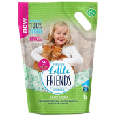 Наполнит Силикагель 5л LITTLE FRIENDS АЛОЕ ВЕРА 