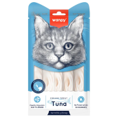 Wanpy Cat Лакомство для кошек нежное пюре из тунца 25 шт х14 г (33004)