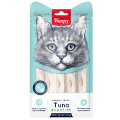 Wanpy Cat Лак нежное пюре из тунца и трески 70 г