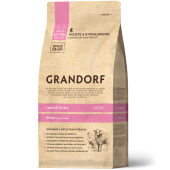GRANDORF CAT 1кг для КОТЯТ Ягненок с индейкой 