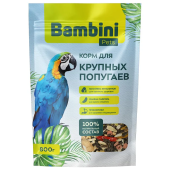 Корм Bambini Pets для крупных попугаев, 800 г (35006)