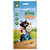Крем-лак Ферма кота Фед для кошек и котят УТКА 4 шт х 15 г 