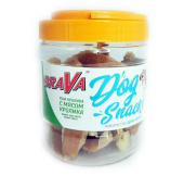 Лакомства Brava д/собак (цена за 1шт) Уши кролика с мясом кролика 450г