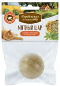 Дерев лак для кошек МЯТНЫЙ ШАР (КАЛЕНДУЛА И КОРЕНЬ СОЛОДКИ) 22г 