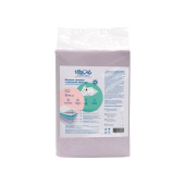 Пеленки гелевые цена за 1 шт  60*90 (12шт в уп)VitaVet Care с ар лаванды 