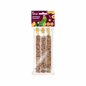 Зерновые палочки д/птиц Snax ассорти (витам. и минер., орех, абрикос) 3 шт (75г)