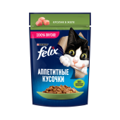 Феликс Аппетитные Кусоч Кролик 26x75г
