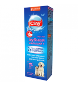 Cliny: зубная паста кальций+ 75мл
