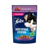 Феликс Аппетитные кусоч Ягненок 26x75г