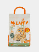 Наполнитель комкующийся Mr.LAPPY TOFU Зеленый чай 5 л (2,5 кг)