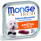 Monge Dog Fresh консервы для собак утка 100г (30425)