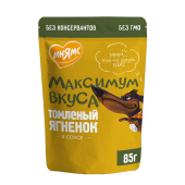Мнямс пауч 85гр для собак Томлен ягненок в соусе Максимум вкуса 