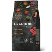 Grandorf fresh cat крупных кошек свежее мясо ягненка с бататом 2кг