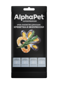 AlphaPet 0,048кш крем лакомство креветка моллюски для кошек