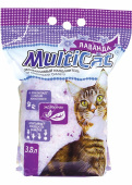 Наполнитель MULTICAT 3.8л (СИЛИКАГЕЛЬ ФИОЛЕТОВЫЙ С ЗАПАХОМ ЛАВАНДЫ))
