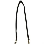 0046Ч поводок 1сл 14мм сворка черн.