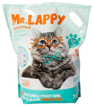 Наполнитель силик Mr.Lappy 7,6л.