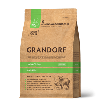 GRANDORF DOG 1кг Lamb Turkey Mini ягненок с индейкой для соб мини пород