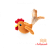 CT19022  Игрушка для кошек с вибрацией, Курочка