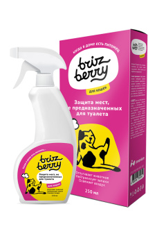 Спрей Brizberry (Бризберри) Защита мест, не предназначенных для туалета кошек 250мл вместо УТ-057241
