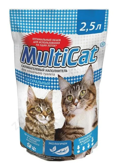 НАПОЛНИТЕЛЬ MULTICAT 2,5л (СИЛИКАГЕЛЬ БЕЛЫЙ)