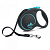 Рулетка flexi Black Design L (до 50 кг) 5 м лента черный/синий (30010)