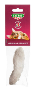 Игрушка (TitBit) лапка пушистая (мягк.уп) д/кошек