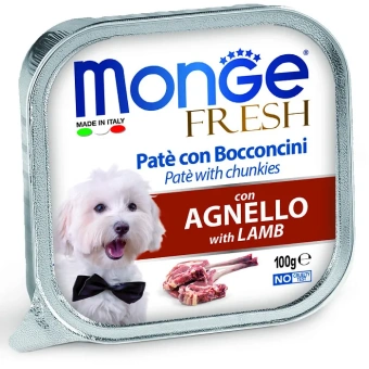 Monge Dog Fresh консервы для собак ягненок 100г (30410)