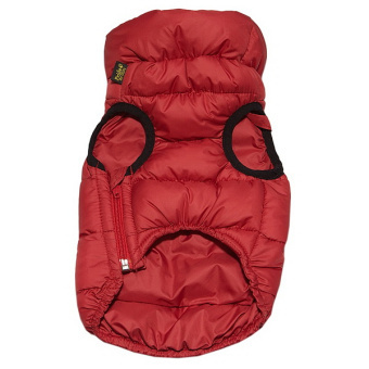 Пуховик (осень,зима,весна), цв.красн.L (38-дл.спинки;27-дл.гр.;56-обх.гр.;36-обх.шеи;7см-ворот)			