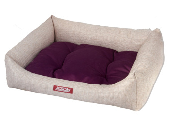 Лежак 02012-2 Люкс VIOLET №1(флок)