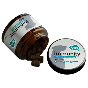 Лак Favet FerrumActive Soft Chews для иммунитета для собак, 120г 