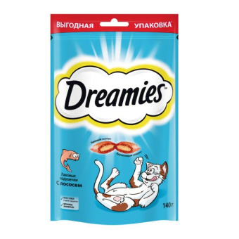 Dreamies с лососем 12*140г