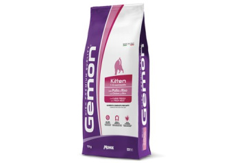 Gemon Cat 10 кг (цена за 1 кг)  для котят с курицей и рисом 
