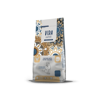VIDA SUPER 400гр для вз стерил кош из курицы с овощ