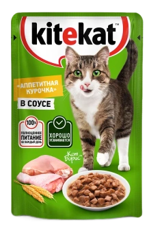 Ктк пауч курица в соусе 85г/24